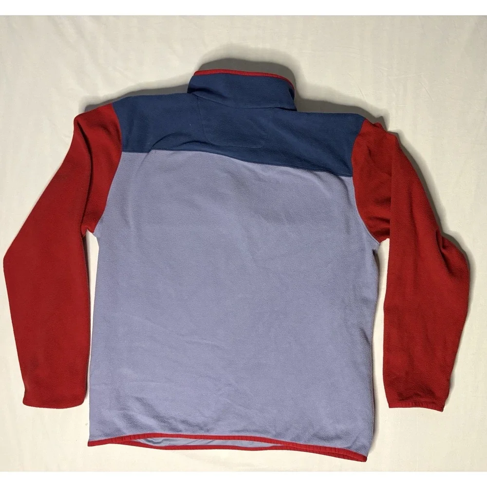 The North Face 1/4 Zip Fleece Pullover Hoodie Men's SZ XL Multicolor Long Sleeve